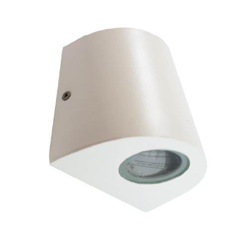 Aplique dicroica GU10 de aluminio blanco